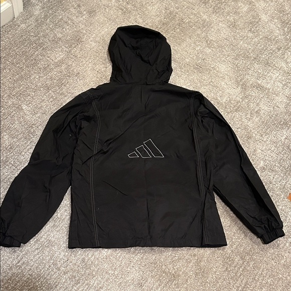 Adidas Black Hooded Jacket and Pants Set - Picture 5 of 9